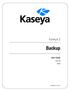 Kaseya 2. User Guide. Version R8. English
