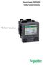 PowerLogic ION7400. Utility feeder metering. Technical datasheet