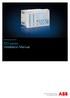 Relion Protection and Control. 620 series Installation Manual
