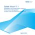 Deltek Vision 7.1. Installation and Configuration Guide for Performance Management. (Analysis Cubes and Performance Dashboards)