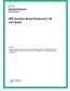 HPE OneView Global Dashboard 1.40 User Guide