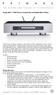 Design Brief CD35 Prisma Compact Disc and Digital Music Player