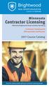 Contractor Licensing Offered by Brightwood Career Institute, Harrisburg