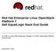 Red Hat Enterprise Linux OpenStack Platform 7 Dell EqualLogic Back End Guide