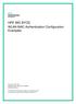 HPE IMC BYOD WLAN MAC Authentication Configuration Examples