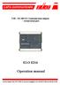 USB RS-485/422 Communication adapter virtual serial port ELO E216. Operation manual
