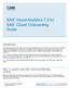SAS Visual Analytics 7.3 for SAS Cloud: Onboarding Guide