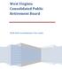 West Virginia Consolidated Public Retirement Board. PERS Web Contributions User Guide