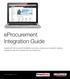 eprocurement Integration Guide