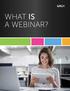 GETTING TO KNOW THE WEBINAR