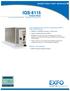 IQS SONET/SDH TEST MODulE. Transport Blazer Lab and MaNuFaCTuriNg TraNSPOrT and DaTaCOM
