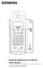 Model 242 Cordless Phone with Caller ID Owner s Manual. Se Incluyen Instrucciones en Espanol