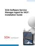 SOA Software Service Manager Agent for WCF: Installation Guide