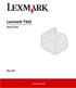 Lexmark T522. Setup Guide. May