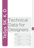 TeSys SK, K, D. Technical Data for Designers. Contents