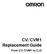 CV/CVM1 Replacement Guide. From CV/CVM1 to CJ2