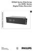 DVAA Series Disk Array for DVR1 Series Digital Video Recorder
