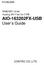 500KSPS 16-bit Analog I/O Unit for USB AIO FX-USB User s Guide