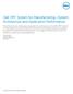 Dell HPC System for Manufacturing System Architecture and Application Performance