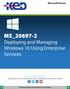 MS_ Deploying and Managing Windows 10 Using Enterprise Services.
