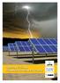 Lightning & Surge Protection for Solar PV Plants