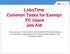 LoboTime Common Tasks for Exempt PC Users Job Aid