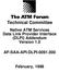 Technical Committee. Native ATM Services Data Link Provider Interface (DLPI) Addendum Version 1.0 AF-SAA-API-DLPI