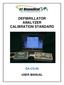 DEFIBRILLATOR ANALYZER CALIBRATION STANDARD DA-CS-06