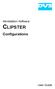 Workstation Software. Home/Start CLIPSTER. Configurations. User Guide