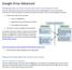 Google Drive Advanced