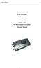 User s Guide Tenma USB PC Based Digital Oscilloscope Operation Manual