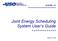 Joint Energy Scheduling System User s Guide. March 2018