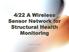 4/22 A Wireless Sensor Network for Structural Health Monitoring. Gregory Peaker