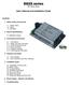 DG2S series. User s Manual and Installation Guide. DC Servo drive. Contents. 1. Safety, policy and warranty.