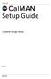 Setup Guide. CalMAN Design Mode. Rev. 1.1