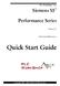 Quick Start Guide. Siemens S5. Performance Series. PLC WorkShop TM for. Version By FasTrak SoftWorks, Inc.