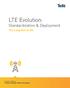 LTE Evolution: Standardization & Deployment