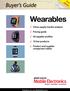 Wearables. China supply market analysis. Pricing guide. 40 supplier profiles. 10 hot products. Product and supplier comparison tables