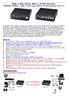 HDMI & USB, AUDIO, RS232, IR CAT5 Extender ITEM NO: HKM01 HDMI & USB, Audio, RS232, IR CAT5 Extender Over IP