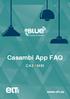 Casambi App FAQ