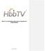HbbTV Specification with Errata #2 Integrated and Changes Marked