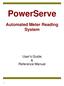 PowerServe Automated Meter Reading System