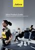 Jabra Product Guide. Professional Headsets for Office and Contact Center