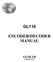 GL116 ENCODER/DECODER MANUAL GLOLAB CORPORATION