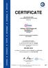 CERTIFICATE. Infineon Technologies AG Am Campeon Neubiberg Germany ISO 9001:2015