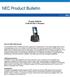 Product Bulletin G566 IP DECT Handset