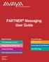 PARTNER Messaging User Guide