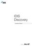 IDIS Discovery. Operation Manual. Powered by