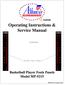 Operating Instructions & Service Manual FOULS