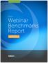 Webinar Benchmarks Report